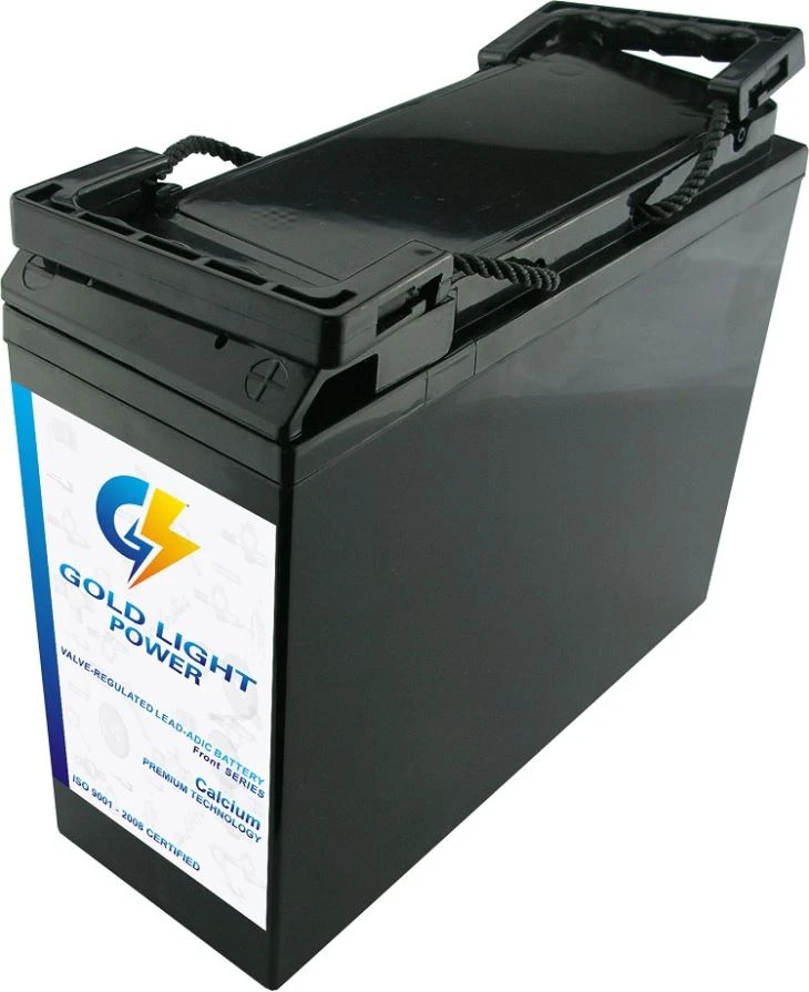 China Guter Preis 12V55AH Frontzugangsterminal AGM VRLA UPS EPS Batterie Telekommunikation Batterie Kommunikation Batterie